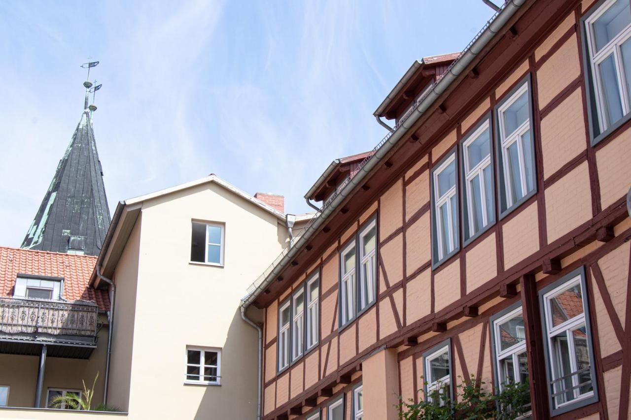 Ferienwohnungen BUNTER HOF Quedlinburg Exterior foto